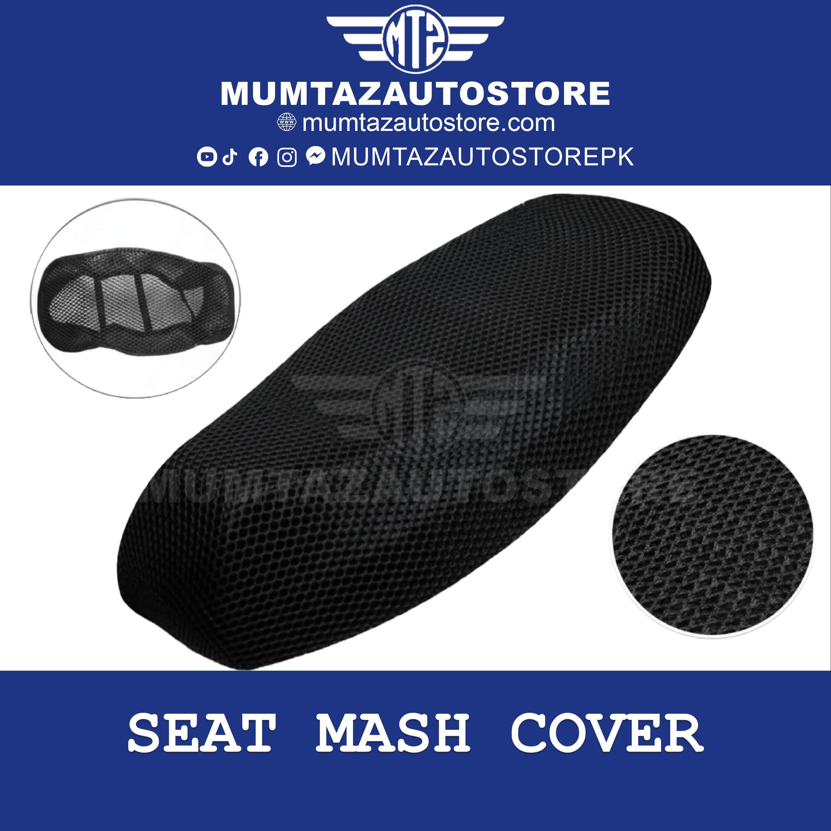 Seat mash cover