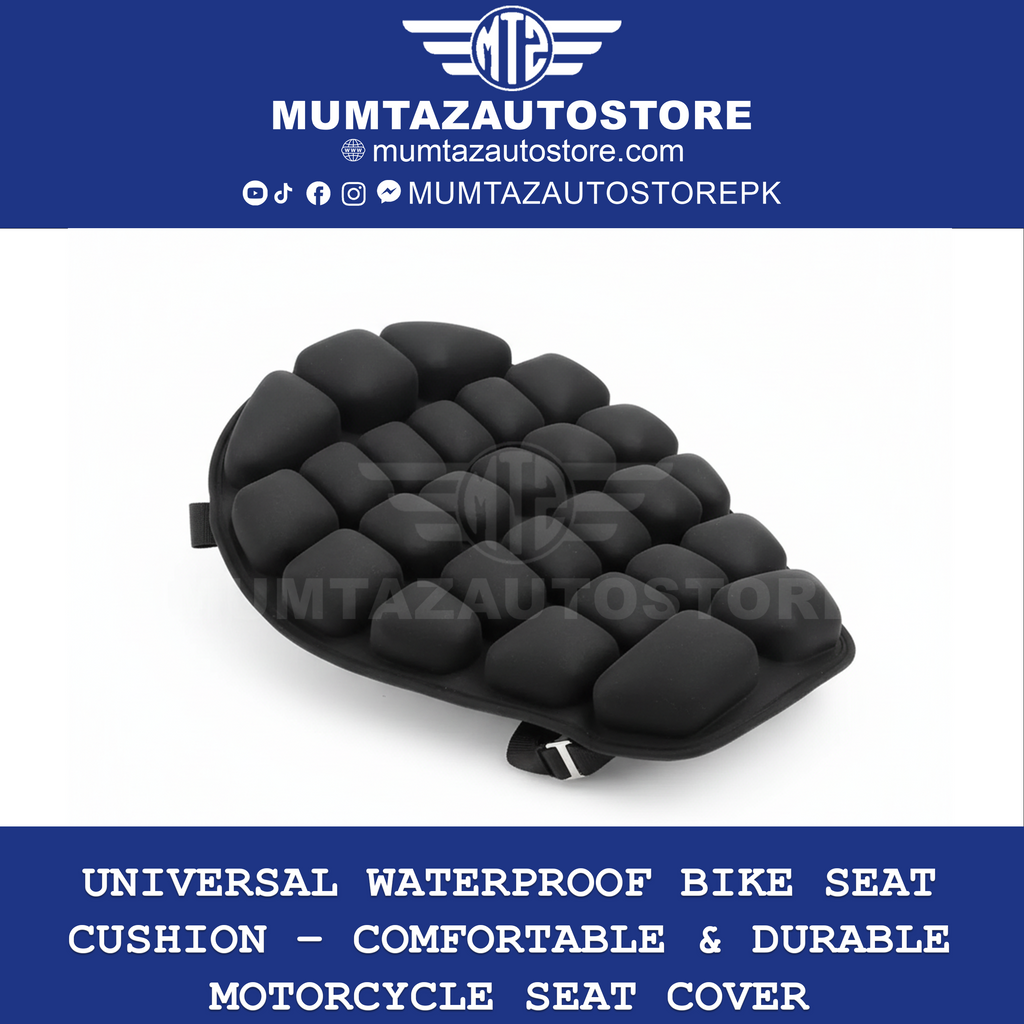 Universal Waterproof Bike Seat Cushion – Comfortable & Durable Motorcycle Seat Cover