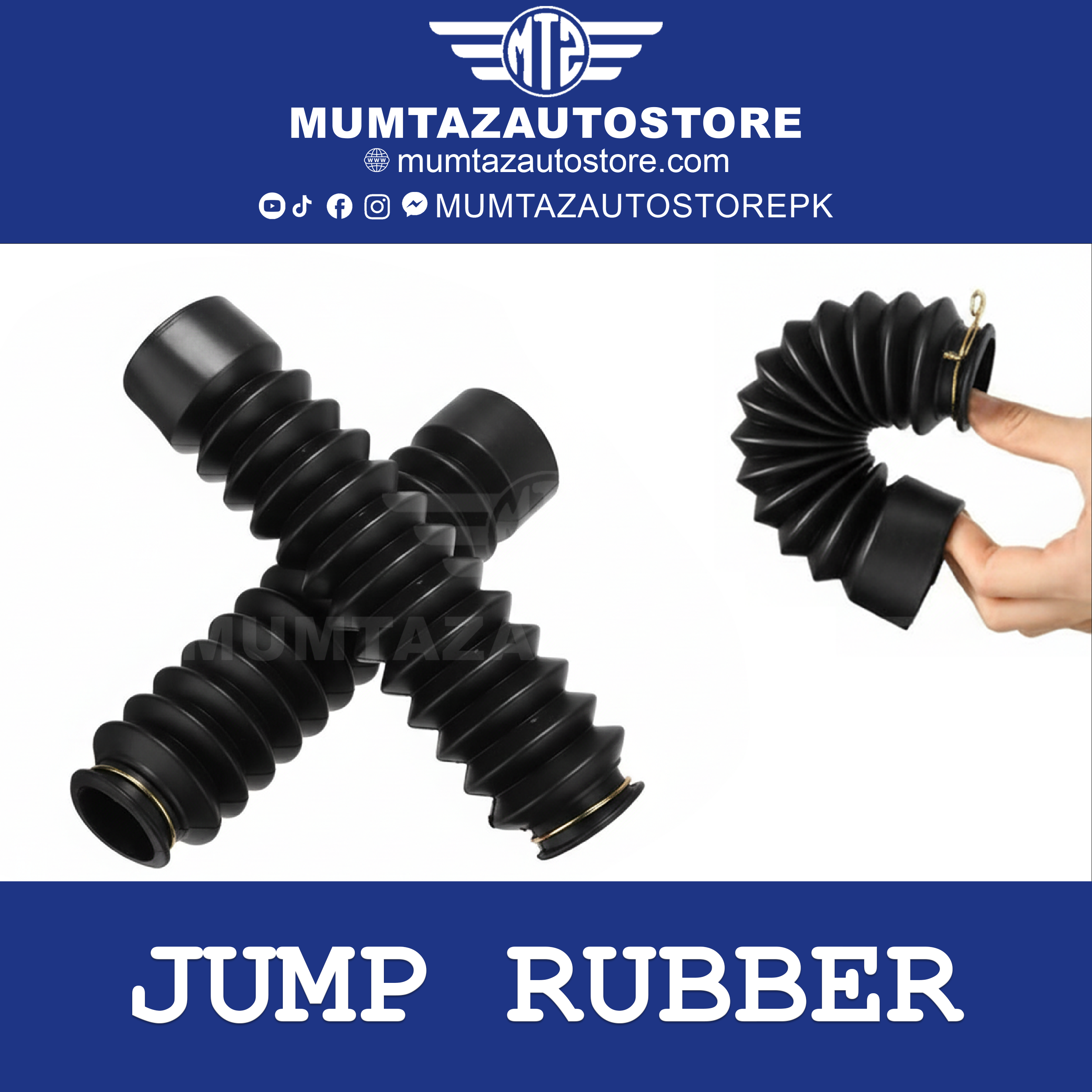 Jump boot rubber GS150 YBR G