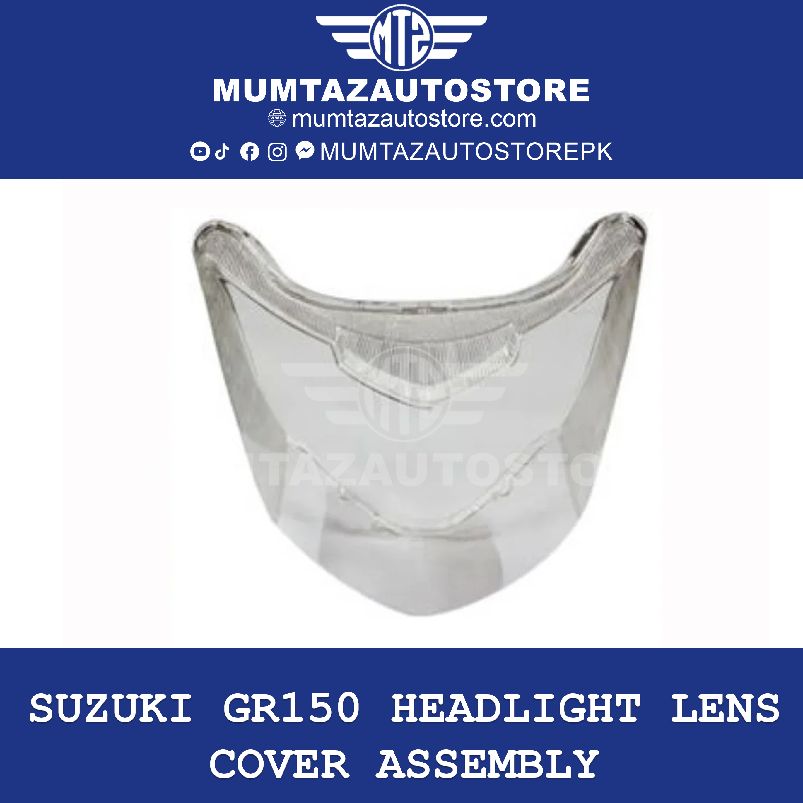 Suzuki GR150 Headlight Lens Cover