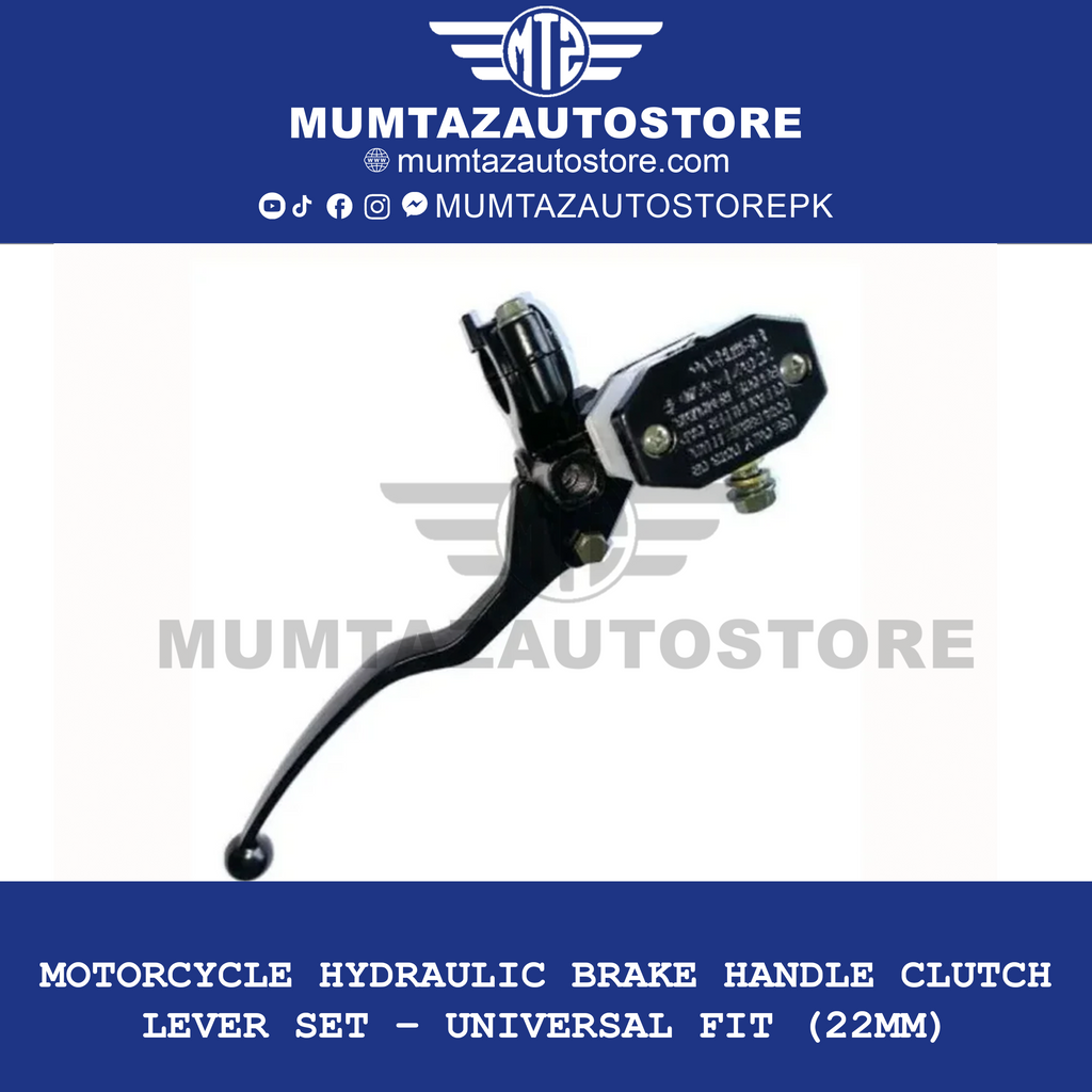 Motorcycle Hydraulic Brake Handle Clutch Lever Set – Universal Fit (22mm)
