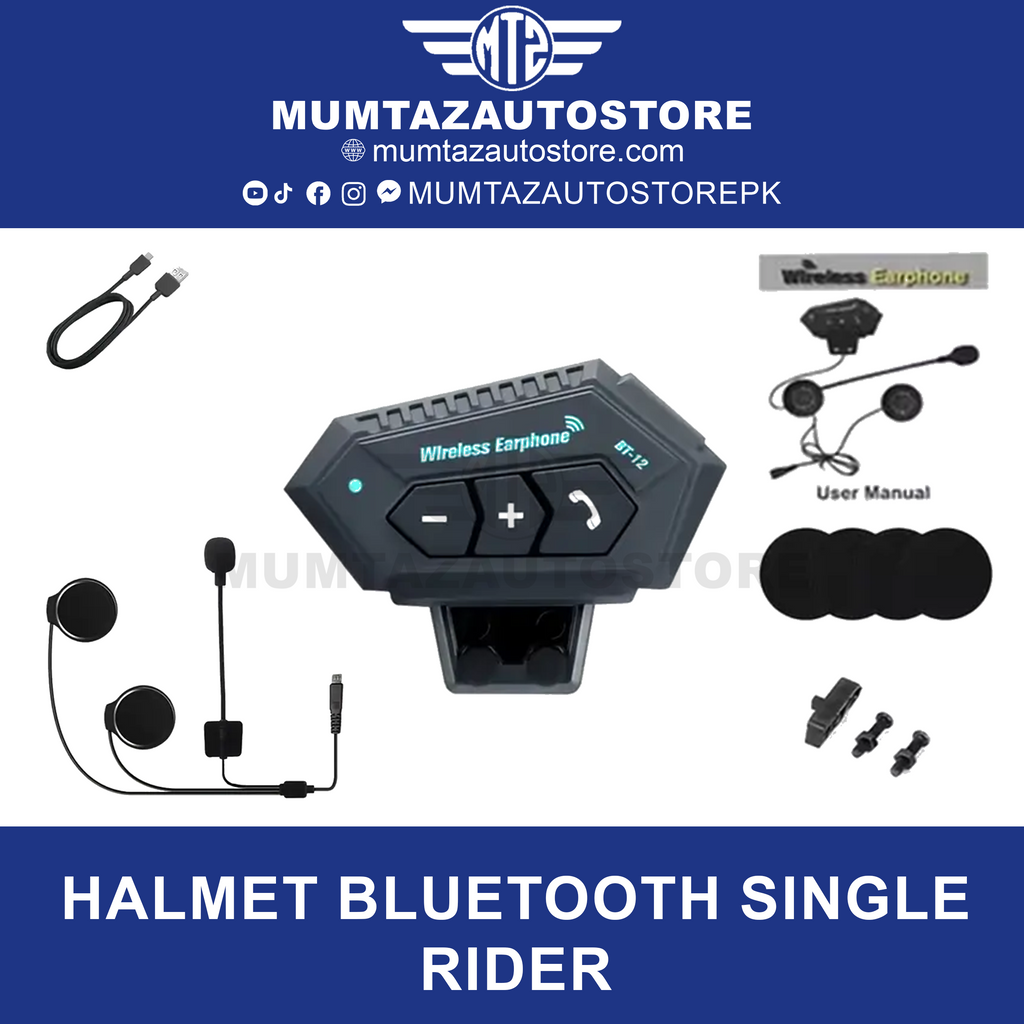 Halmet Bluetooth single Rider