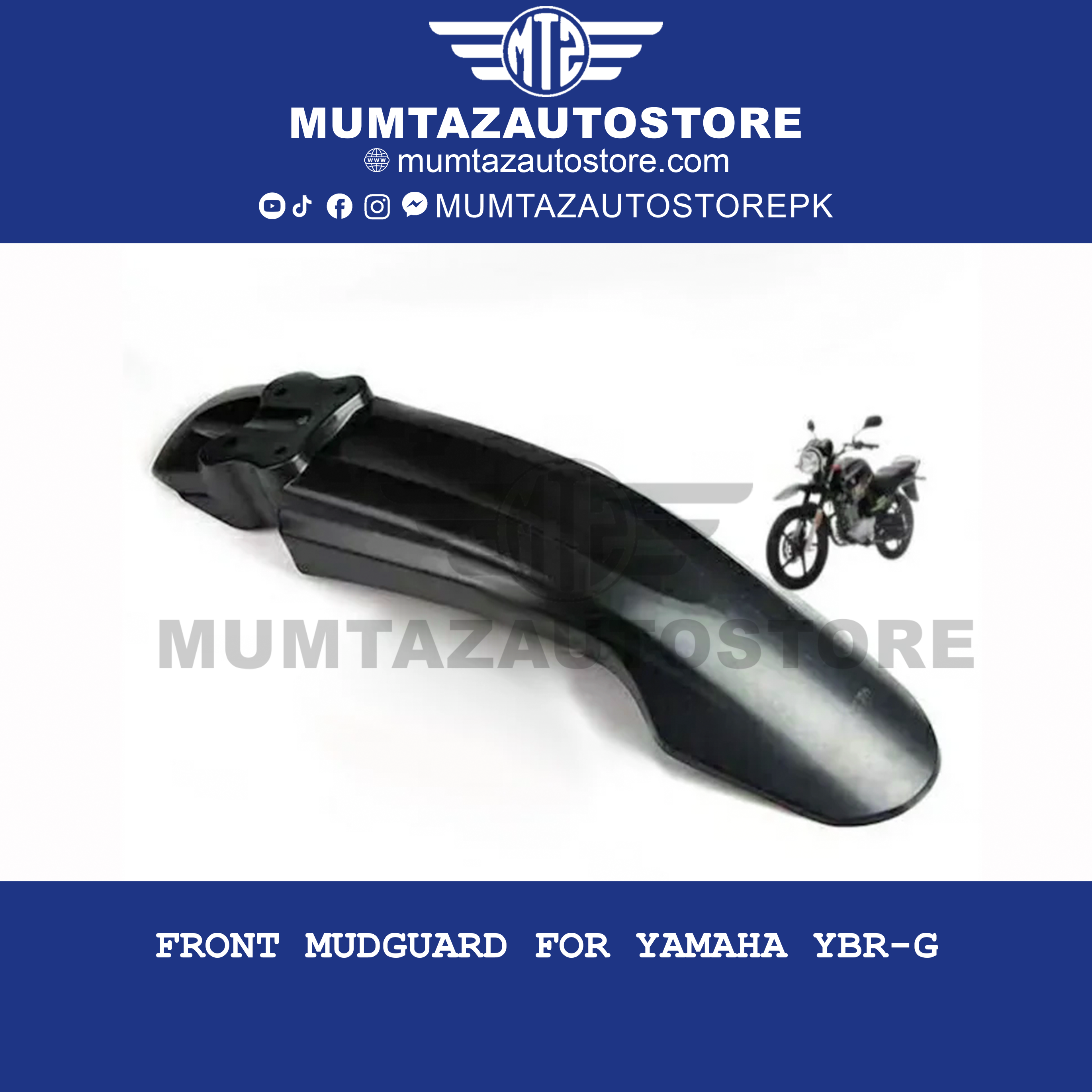 Front Mudguard for Yamaha YBR-G