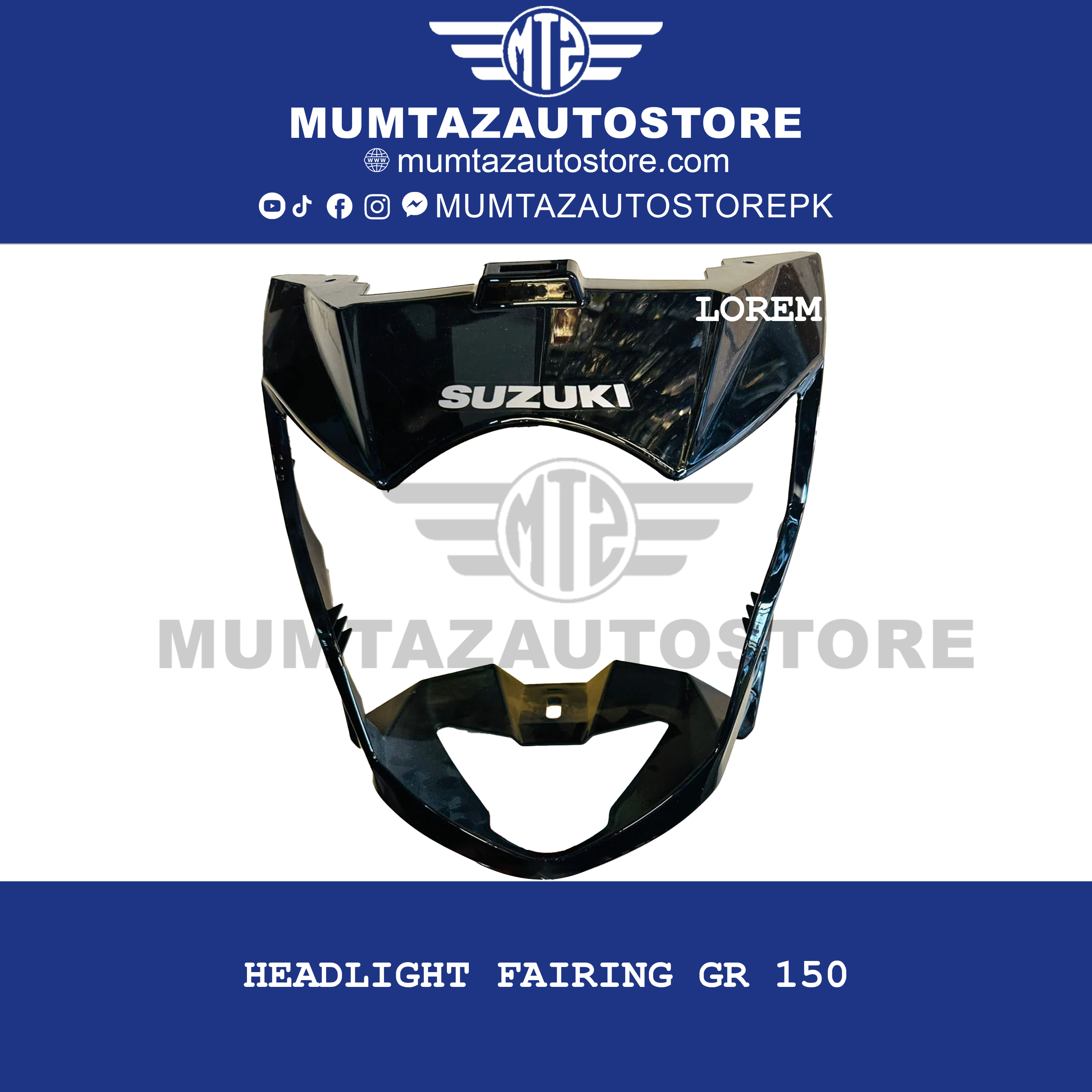 Headlight Fairing GR 150