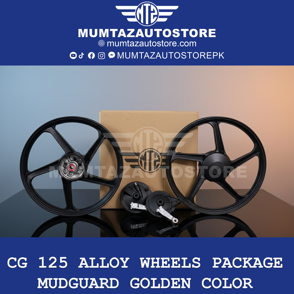 CG 125 Alloy Wheels Package