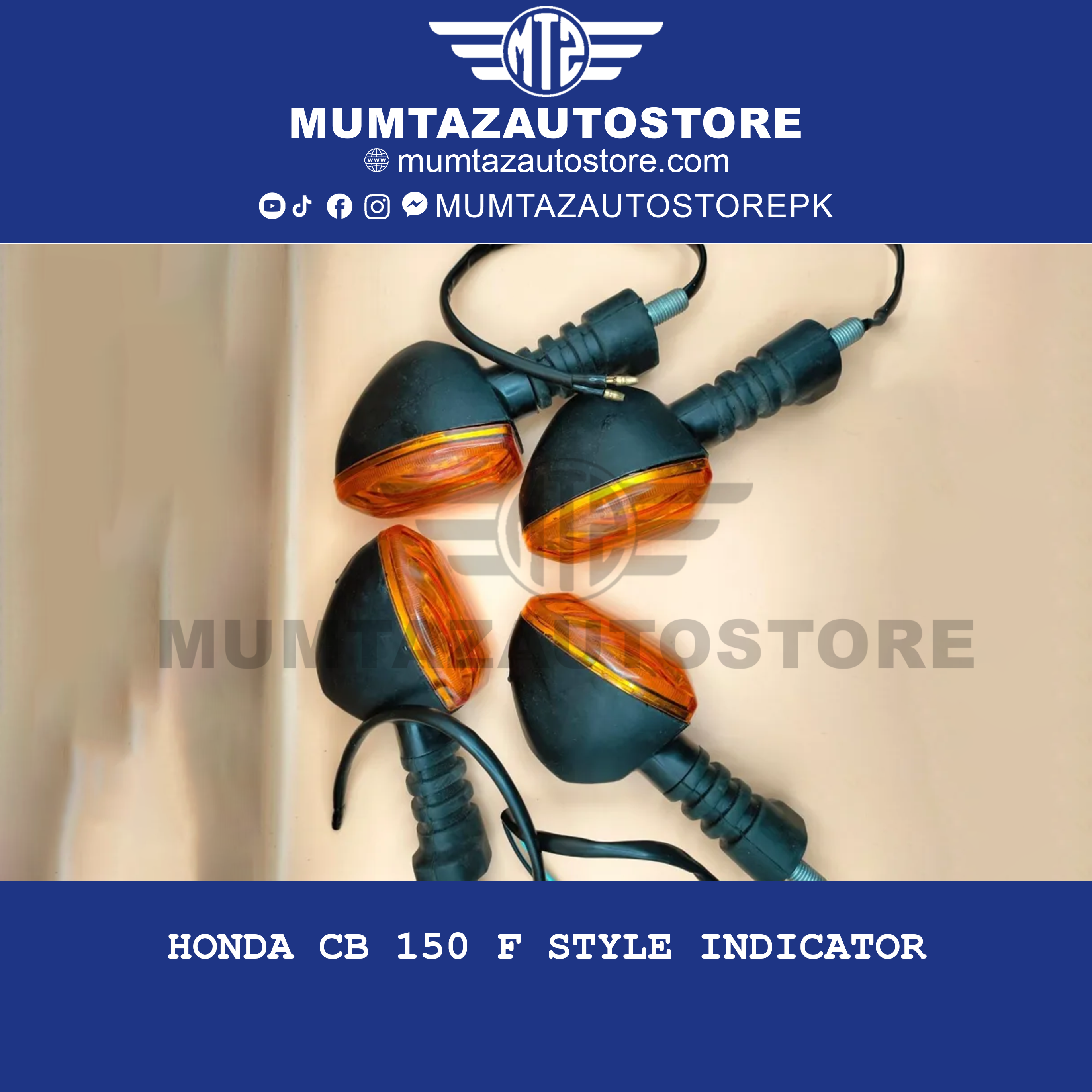 Indicator For Suzuki Bikes GR150 4 piece