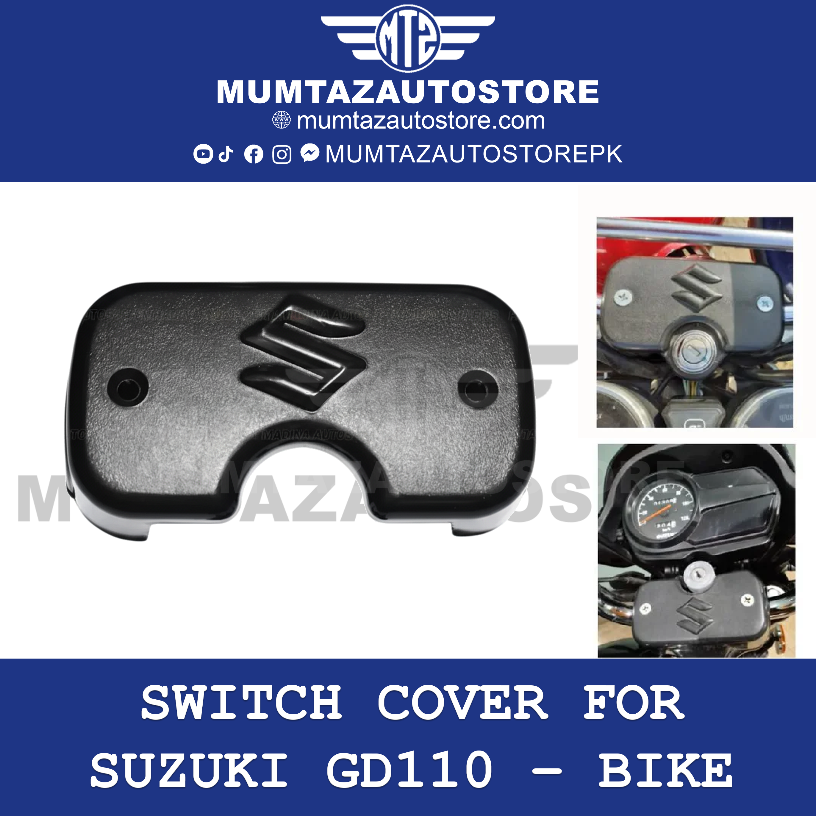 Switch Cover for Suzuki GD110 – Bike Parts