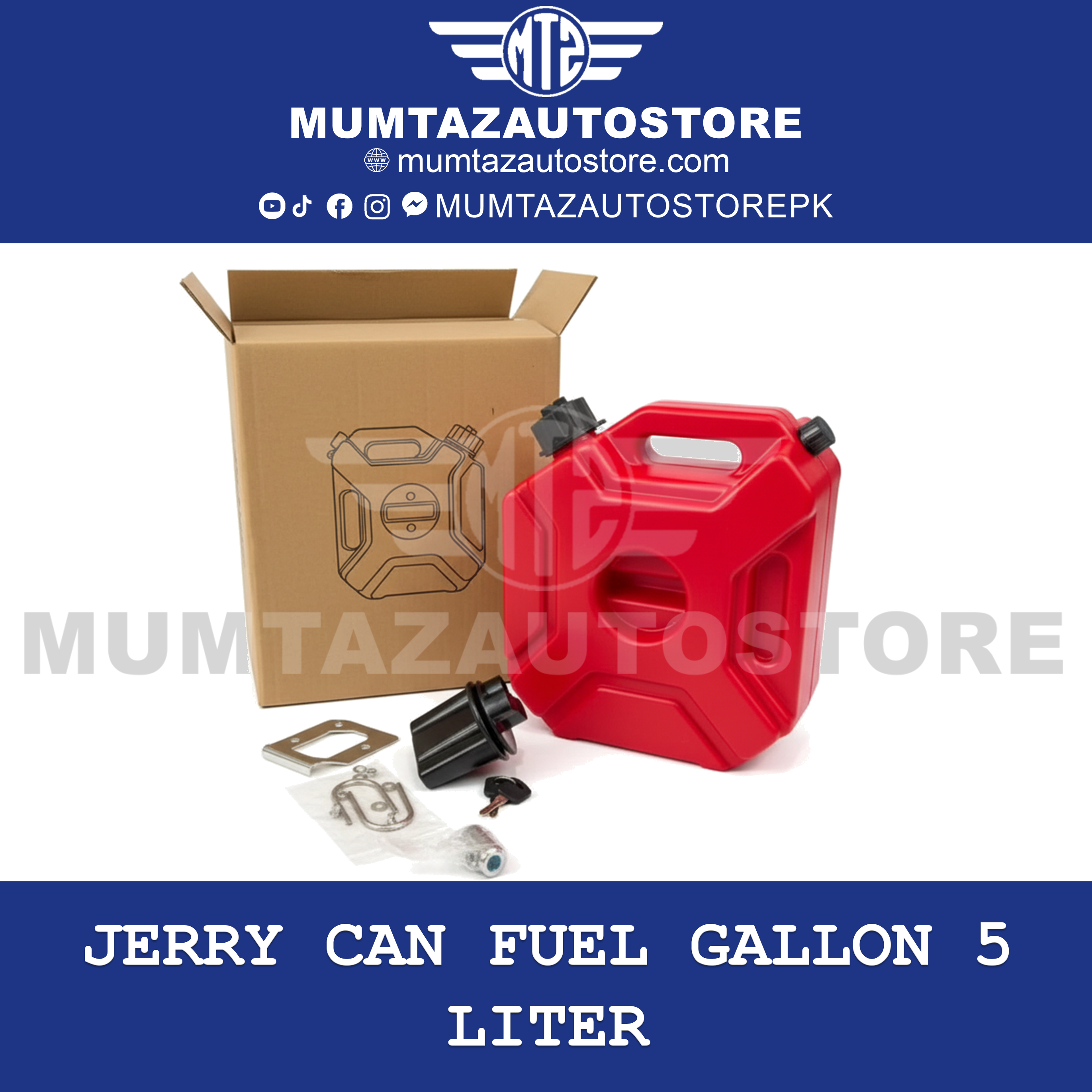 Jerry can fuel gallon 5 Liter