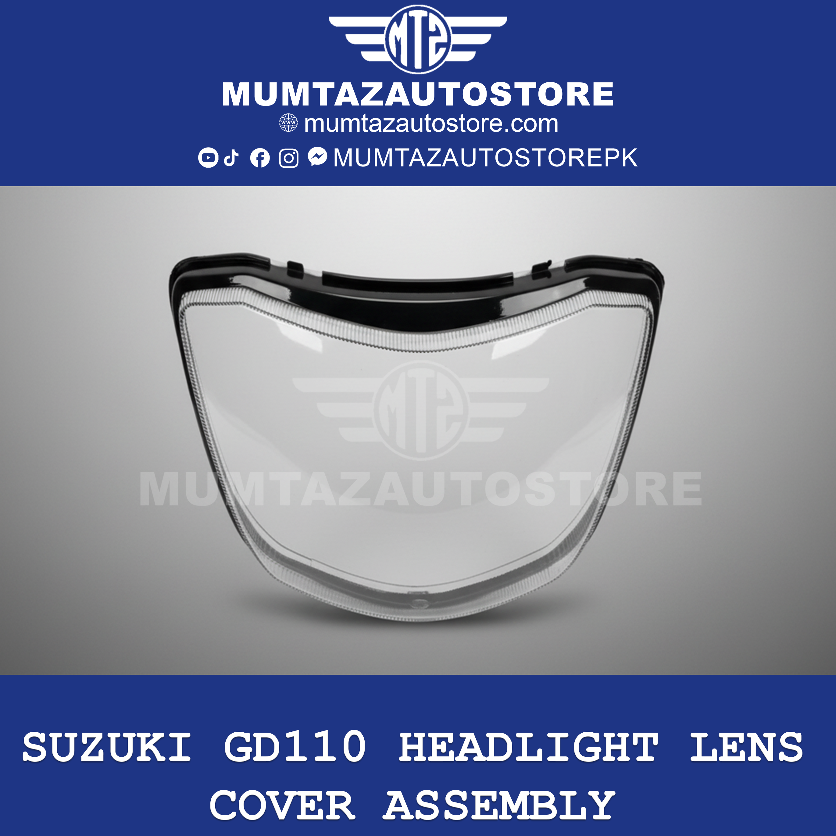 Suzuki GD110 Headlight Lens Cover