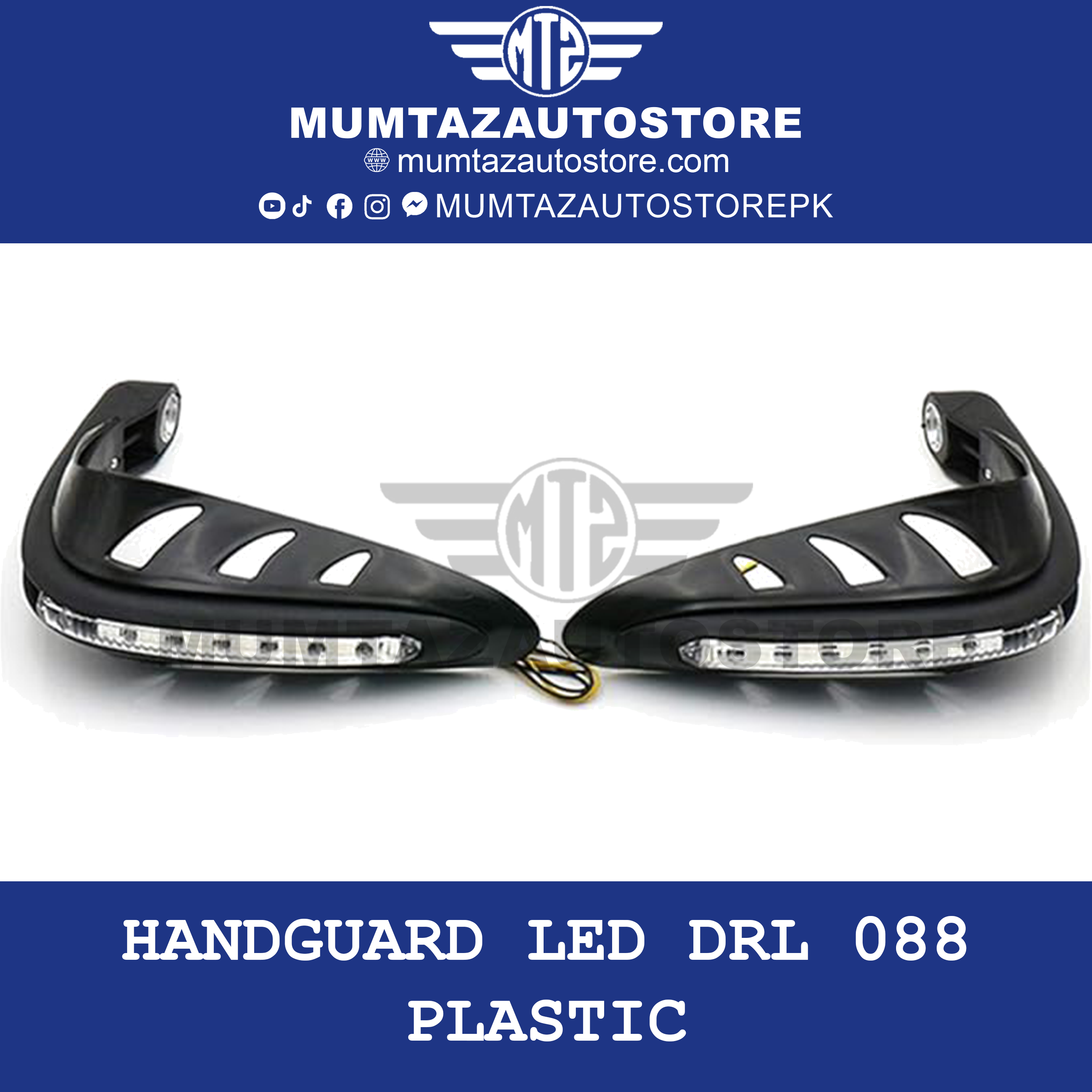 Handguard LED DRL 088 plastic