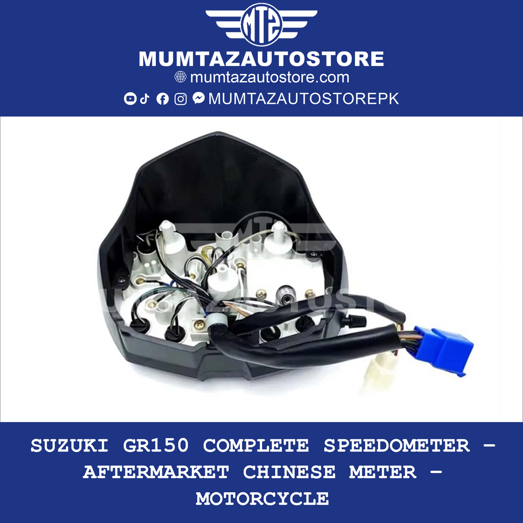 Suzuki GR150 Complete Speedometer – Aftermarket Chinese Meter – Motorcycle