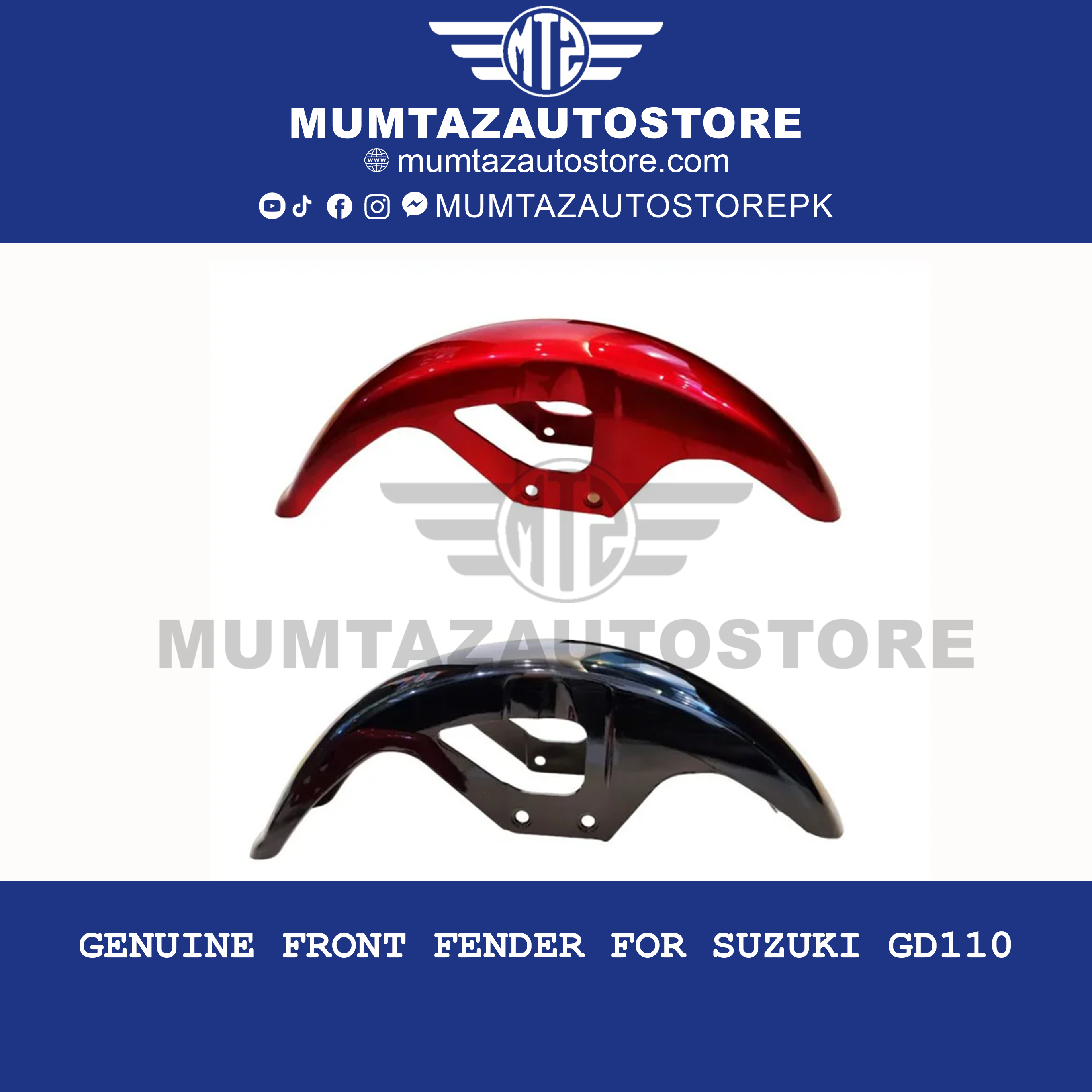 Genuine Front Fender for Suzuki GD110