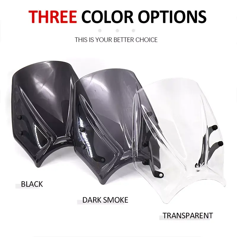 Windshield 660 New Motorcycle Accessories Windscreen Wind Deflector Fairing Baffle Cover