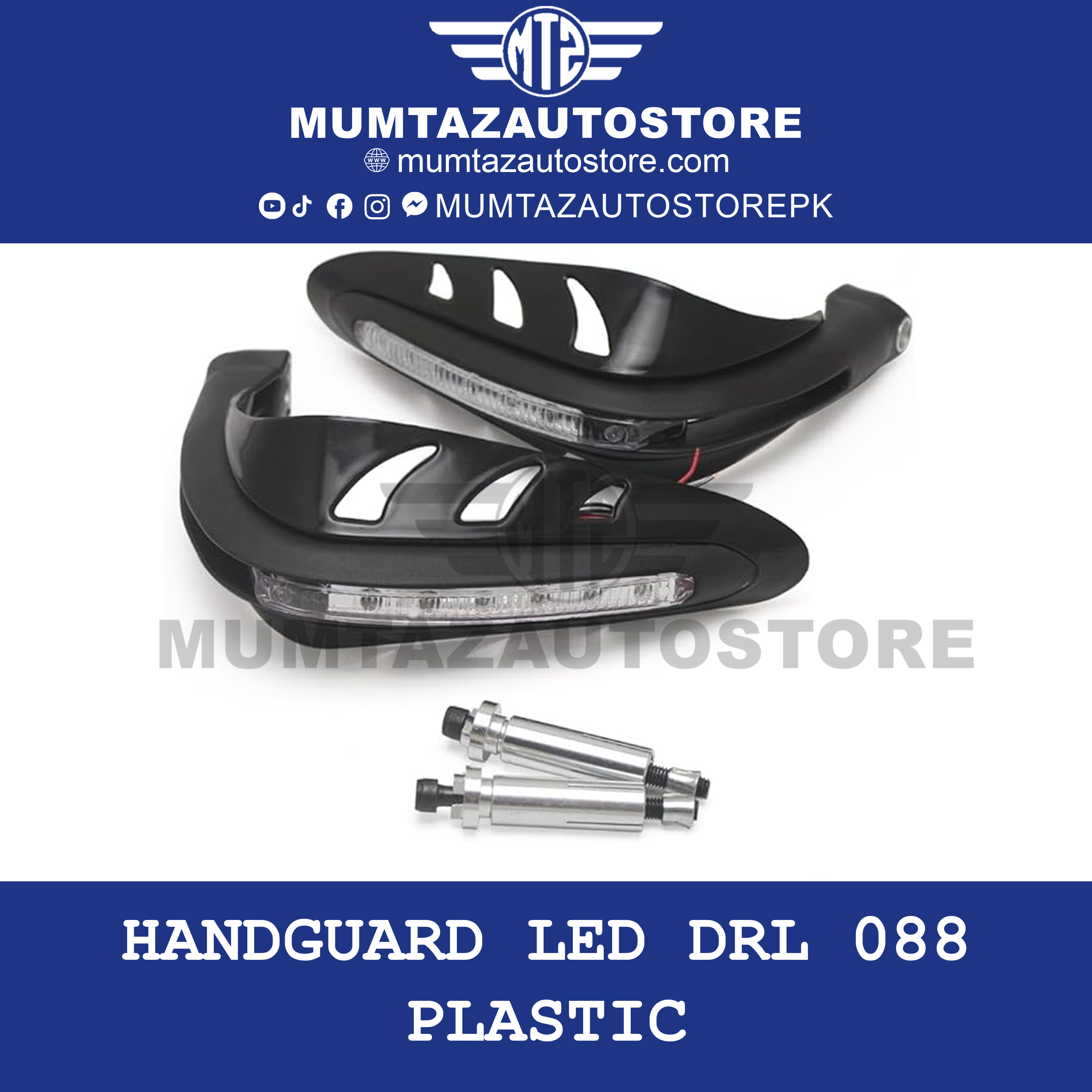 Handguard LED DRL 088 plastic