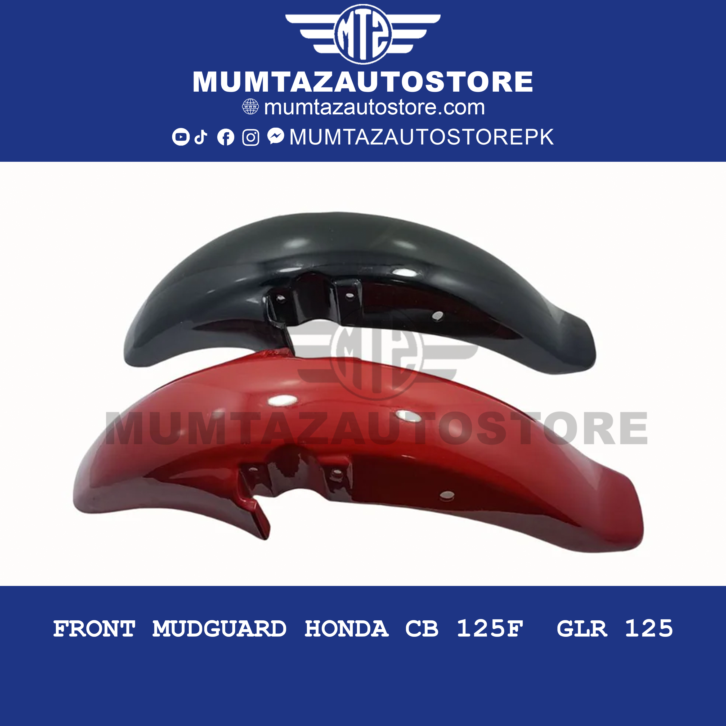 Front Mudguard Honda CB 125F / GLR 125