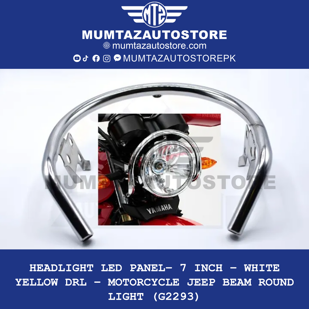 Headlight Ring Guard – Yamaha YBR G – YBZ – Suzuki GS 150 SE