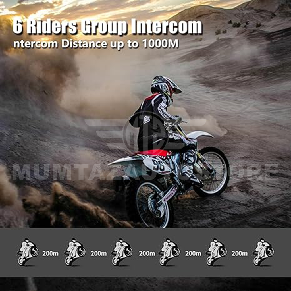 FreedConn T-MAX S Pro Motorcycle Bluetooth Headset  Communication Systems