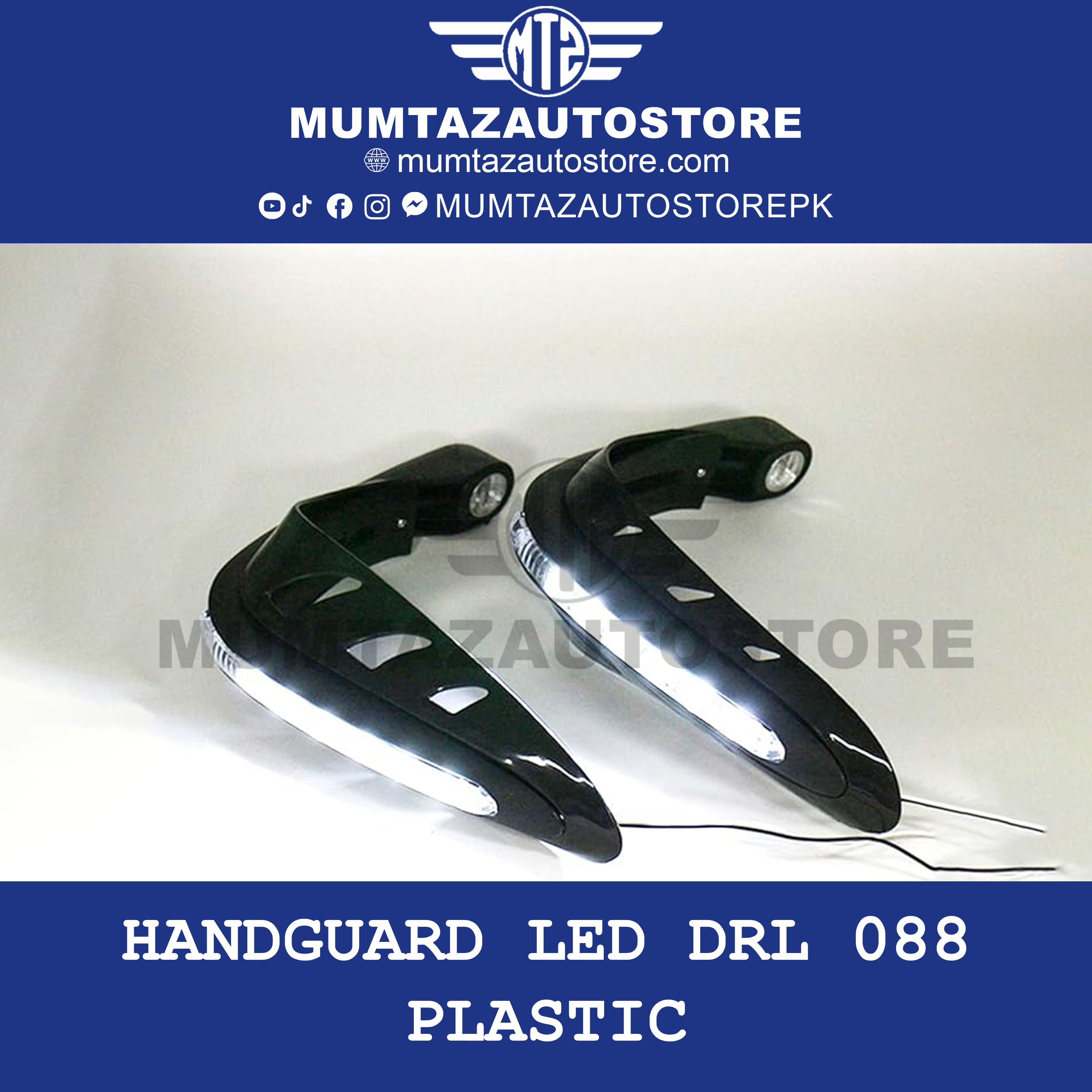 Handguard LED DRL 088 plastic