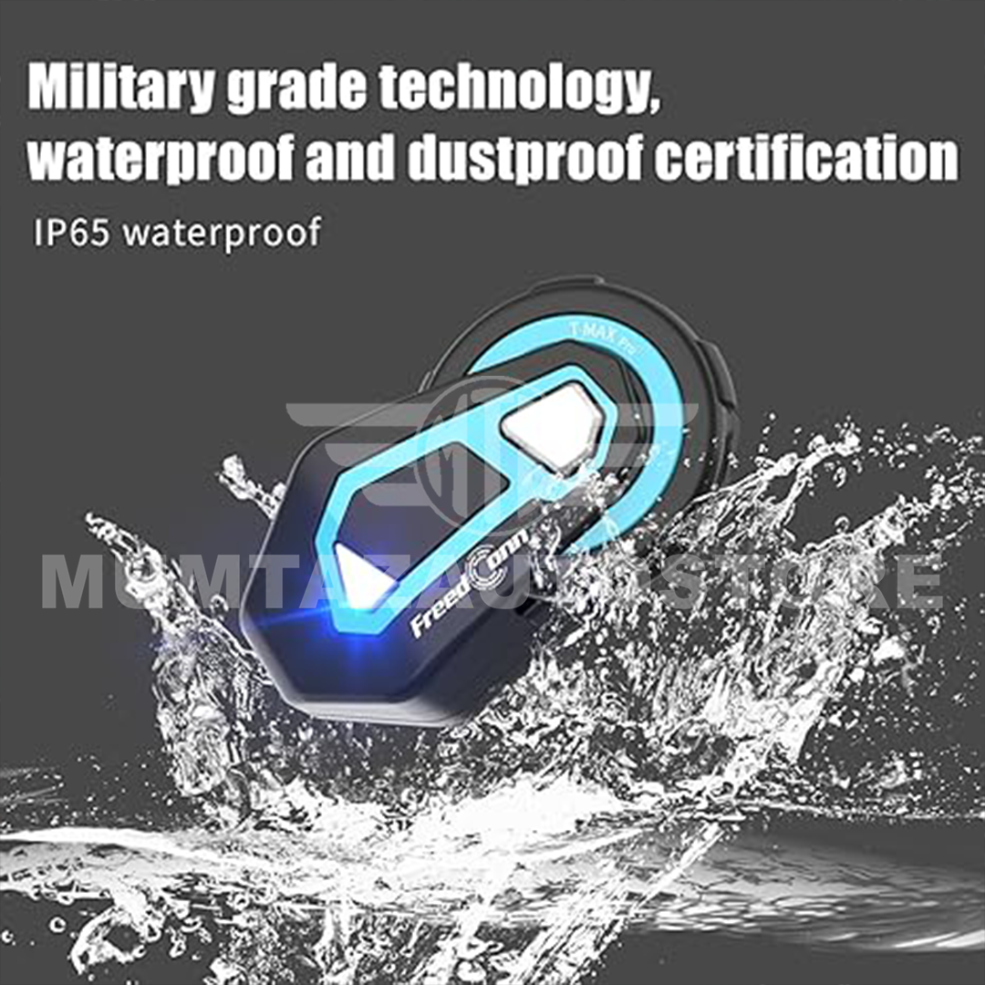 FreedConn T-MAX S Pro Motorcycle Bluetooth Headset  Communication Systems