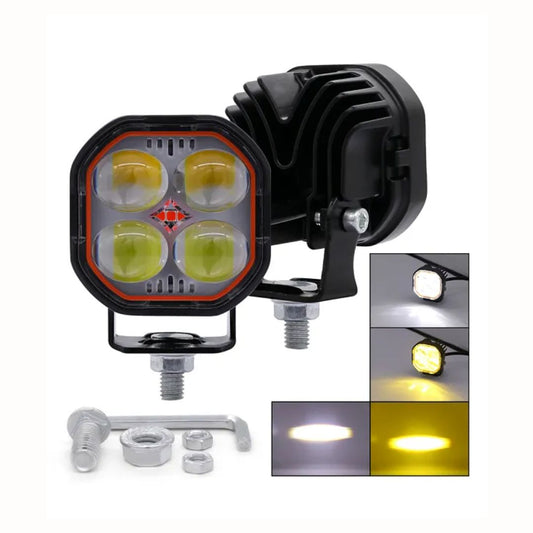 Mini LED Auxiliary Flood Light – Universal for Bikes, ATVs & Trucks- (VV1893)