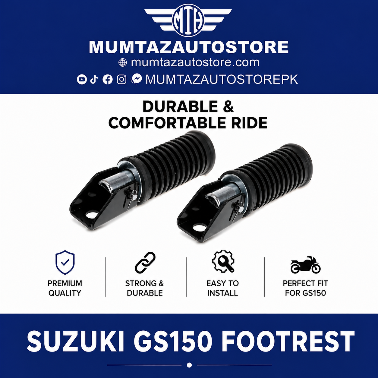 SUZUKI GS150 FOOTREST