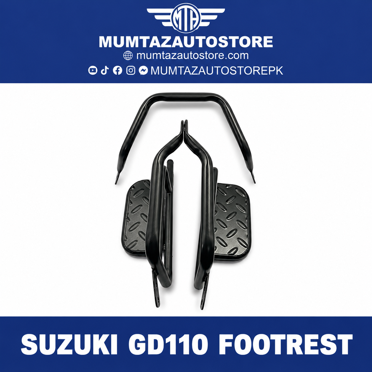 SUZUKI GD110 FOOTREST 3PCS SET