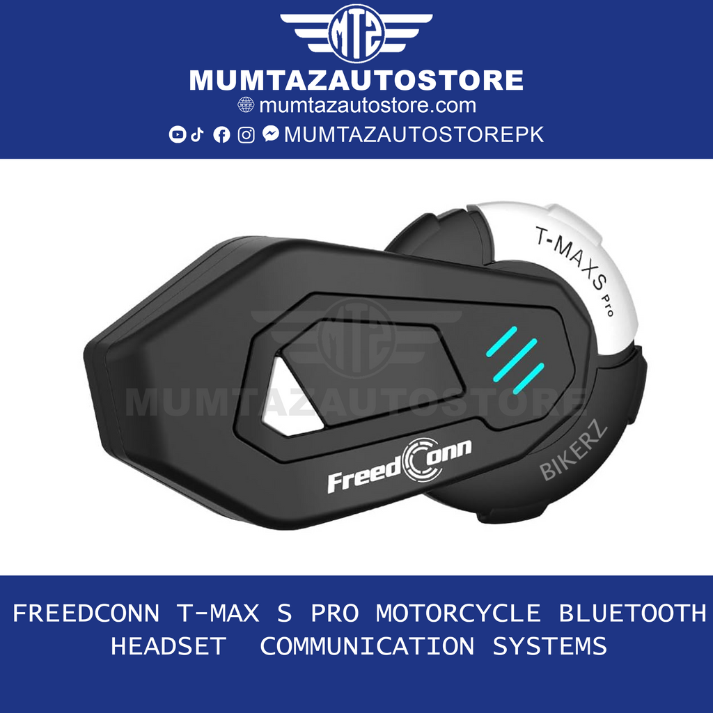 FreedConn T-MAX S Pro Motorcycle Bluetooth Headset  Communication Systems