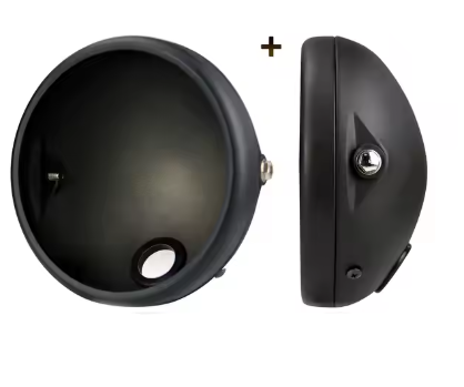 Headlight Housing 7 Inch LED Panel – Beam Bucket – Metal Handi – Rear Shell – Side Mount Casing