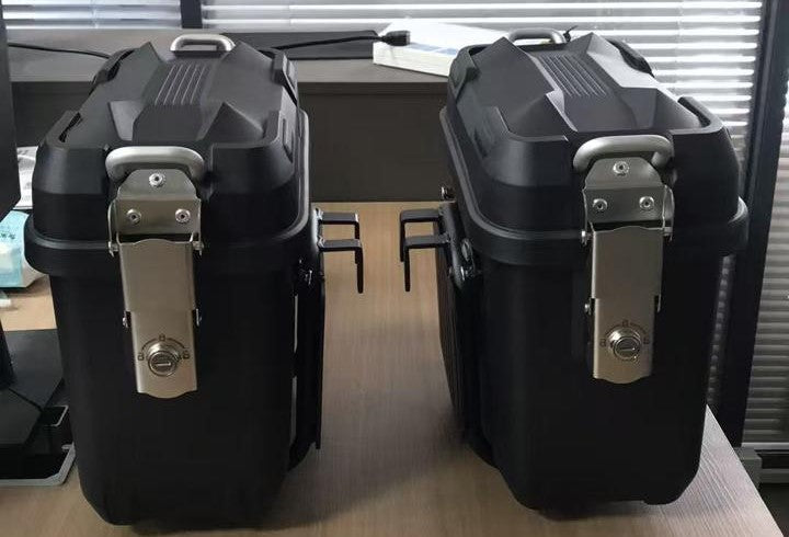 18L ABS Plastic Motorcycle Side Boxes (Pair / 2 Pcs Set) – Model TB-210