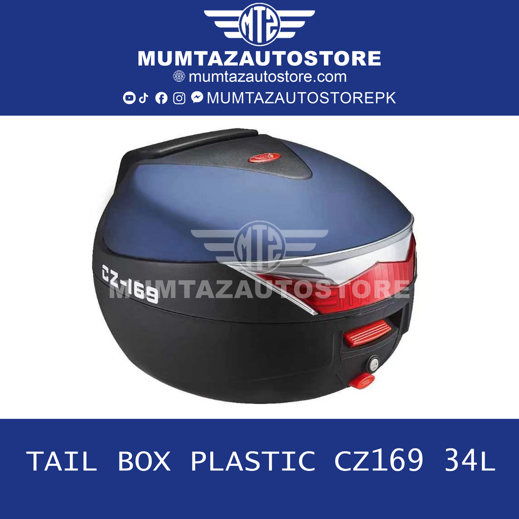 Tail Box Plastic CZ169 34L