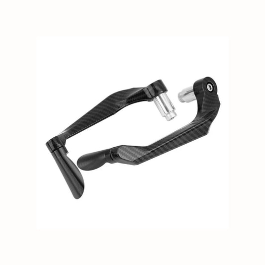 Universal Motorcycle Brake & Clutch Lever Guards – Carbon Fiber + Aluminum Alloy