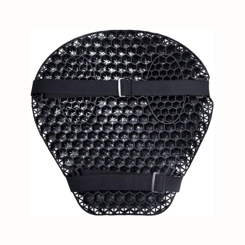 Universal Motorcycle Honeycomb Air Seat Cushion – Pressure Relief & Breathable Design