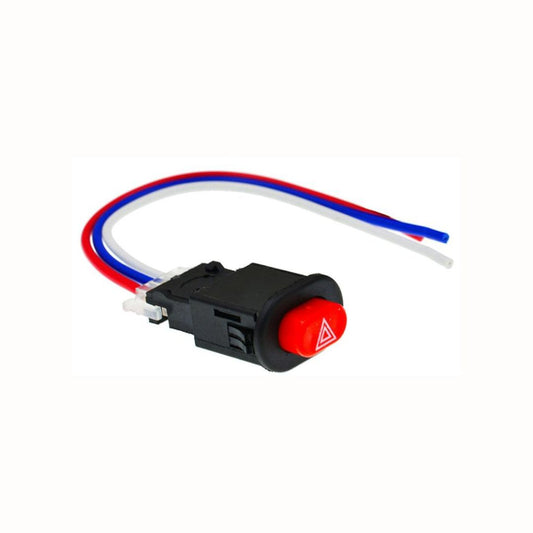 Universal Motorcycle Switch Button – CE Certified Hazard Light & Signal Flasher Switch