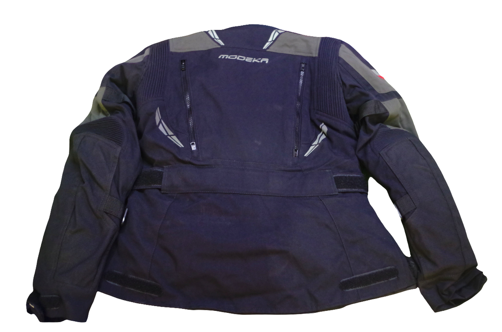 Riding jacket light beige or navy blue shade