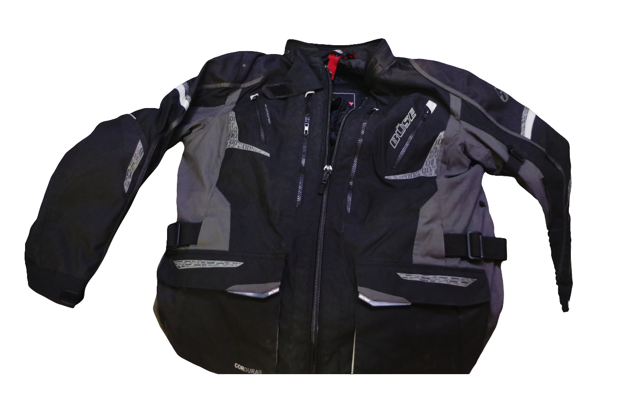 Riding jacket Back grey