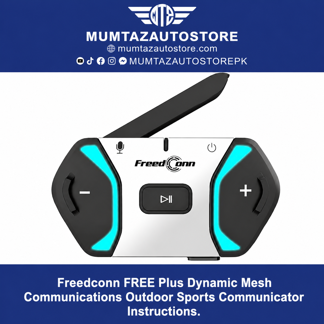 FREEDCONN FREE PLUS BLUTOOTH INTERCOM