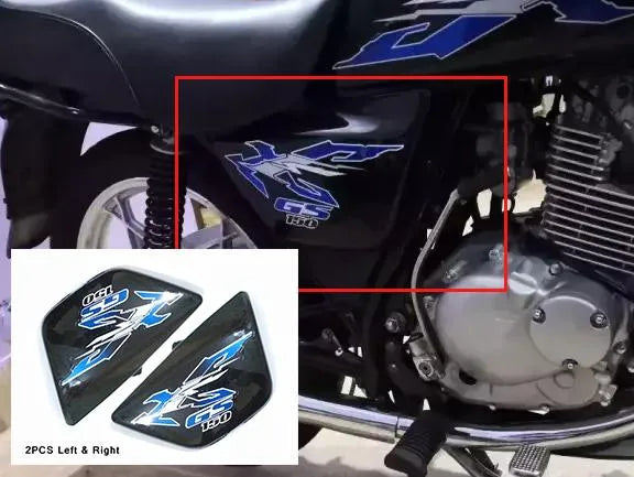 Suzuki GS 150 side cover-Tapa 2 piece set (Per pice 1800)